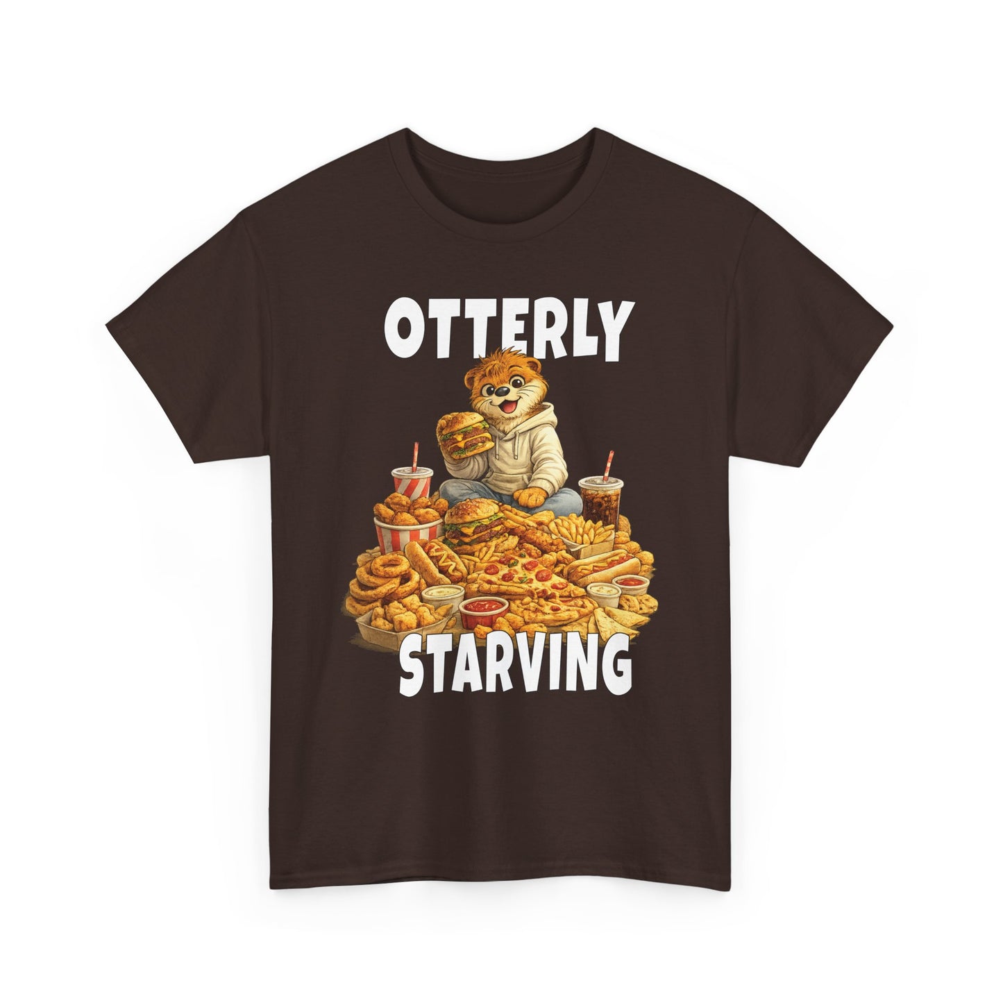 "Otterly Starving" Tee - Otter Series