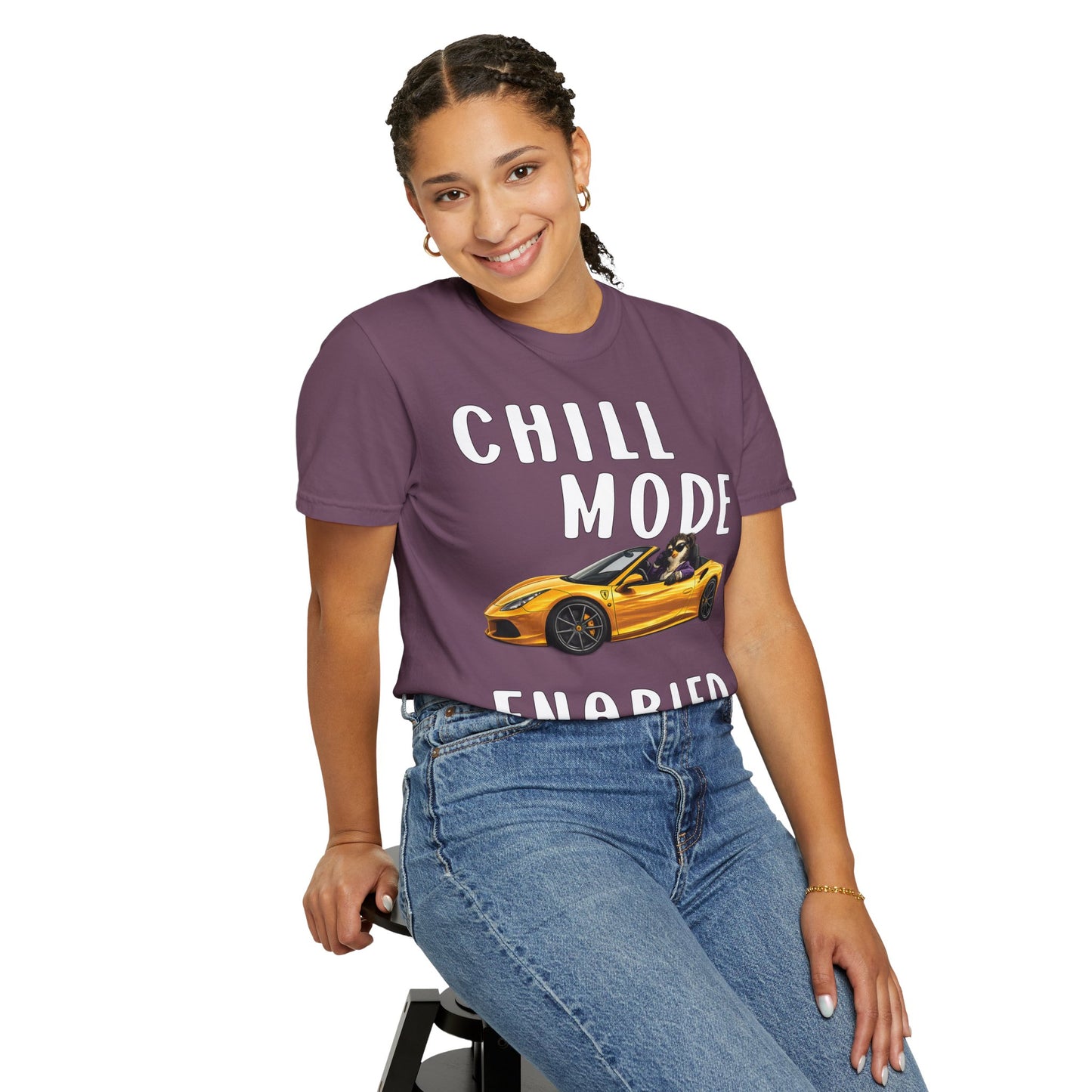 Chill Mode Enabled Girl T-shirt - Penguin Series