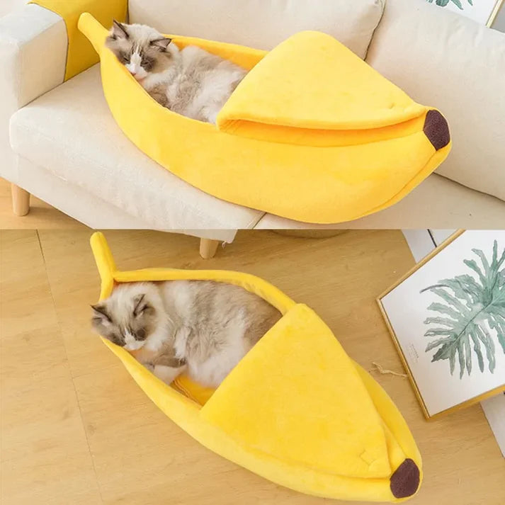 NinaNana® Banana Cat Bed