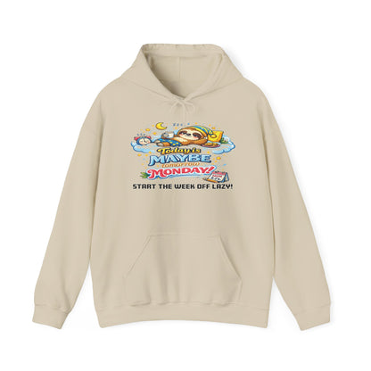 Monday - Procrastination Sloth Series Hoodie