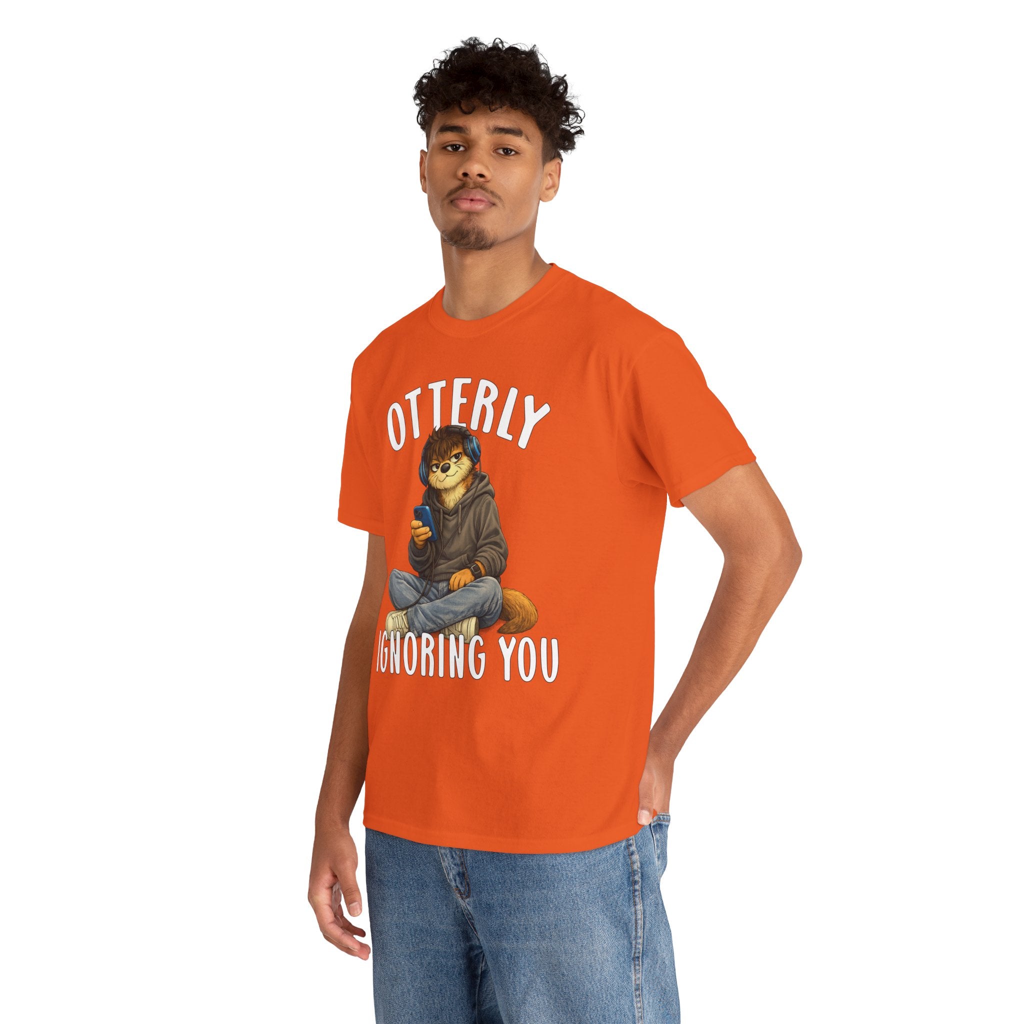 "Otterly Ignoring You" Teen Boy Tee - Otter Series