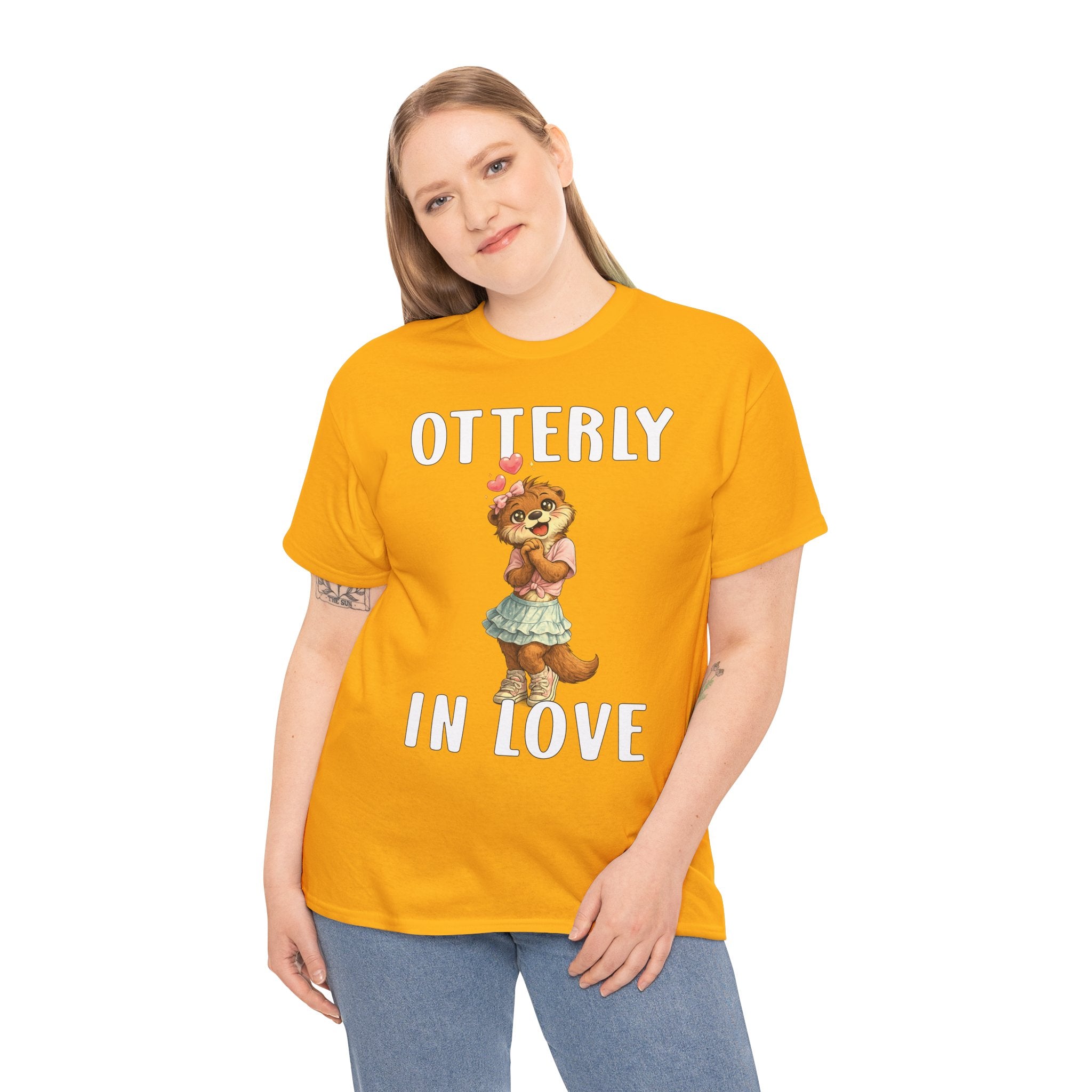 "Otterly In Love" Girl Tee - Otter Series