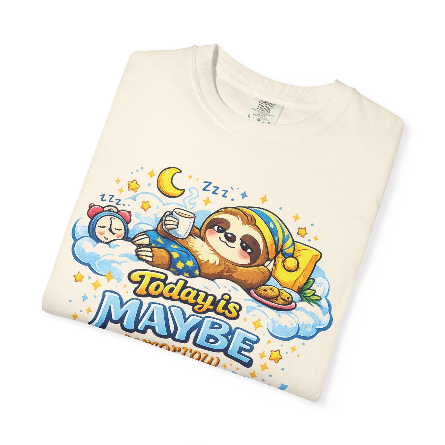 Monday - Procrastination Sloth Series T-shirt