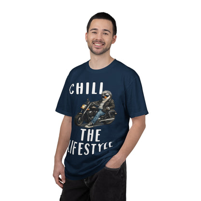 Chill The Lifestyle Grandpa T-shirt -  Penguin Series
