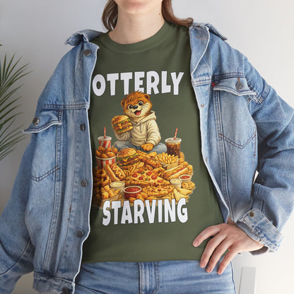"Otterly Starving" Tee - Otter Series