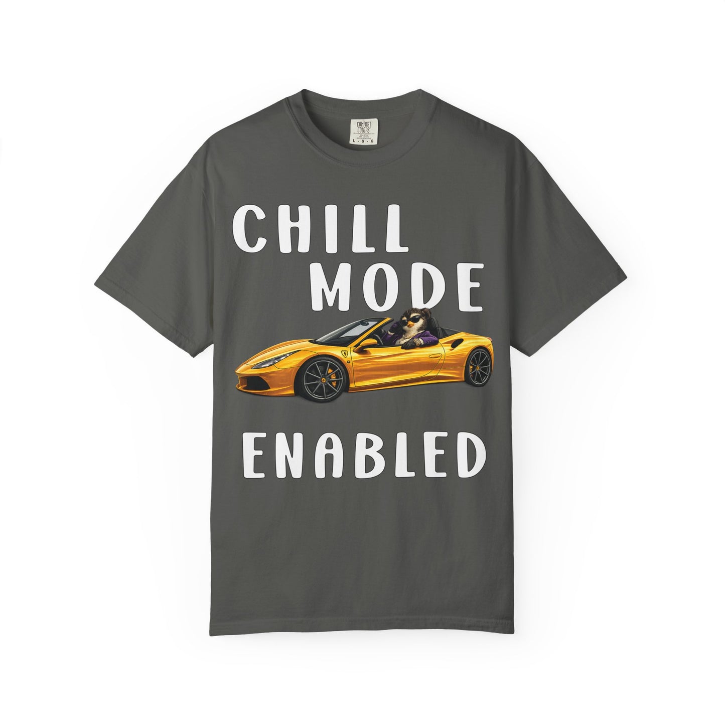 Chill Mode Enabled Girl T-shirt - Penguin Series