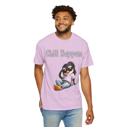 "Chill Happens" T-shirt Penguin Series