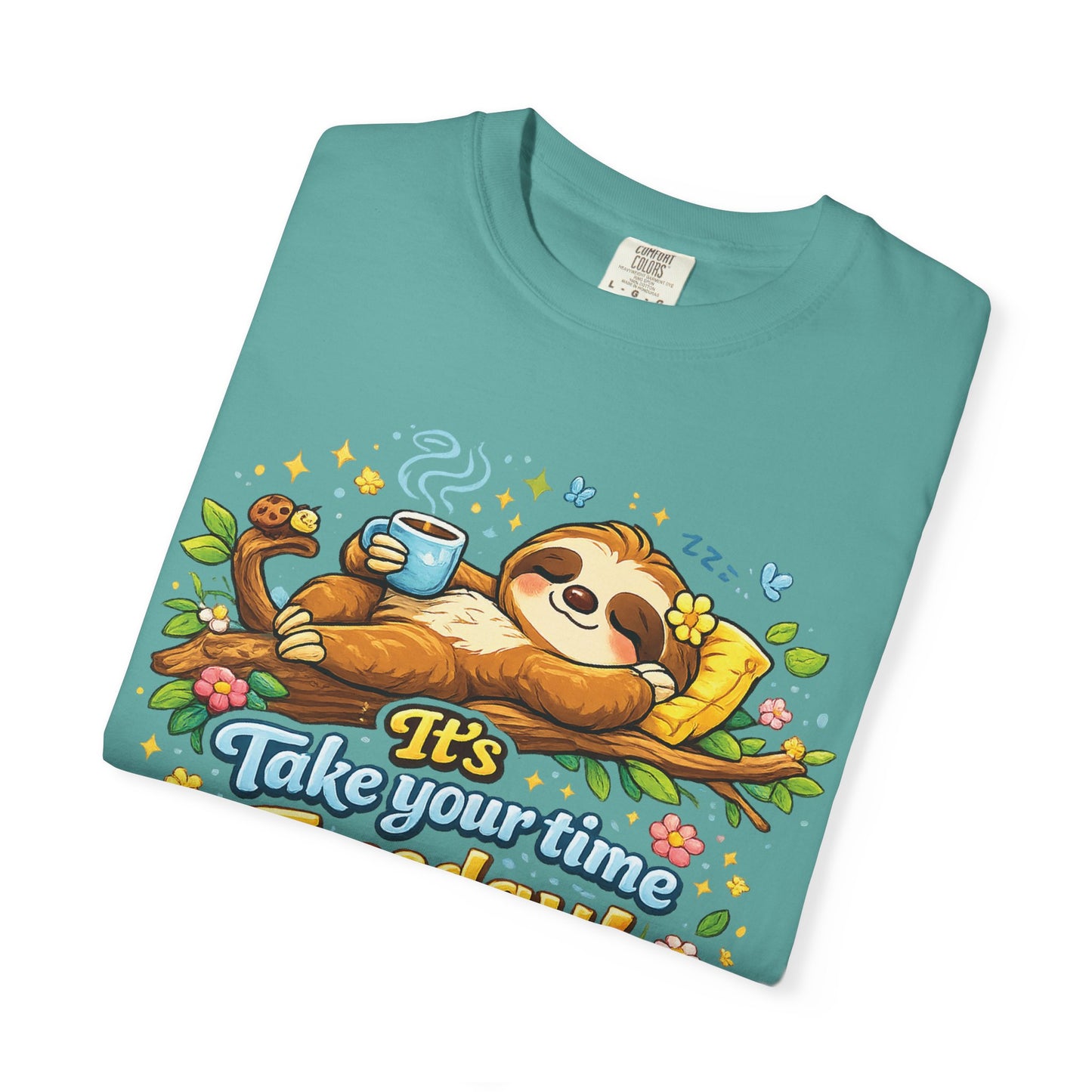 Tuesday - Procrastination Sloth Series T-shirt