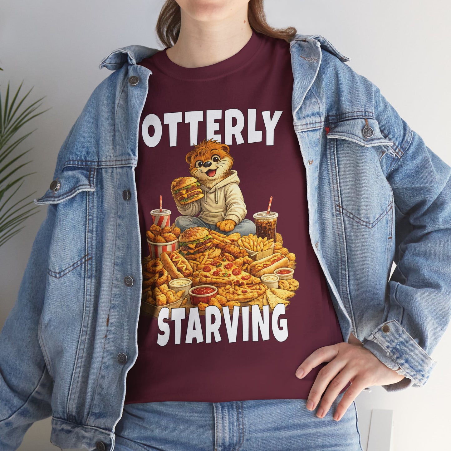 "Otterly Starving" Tee - Otter Series