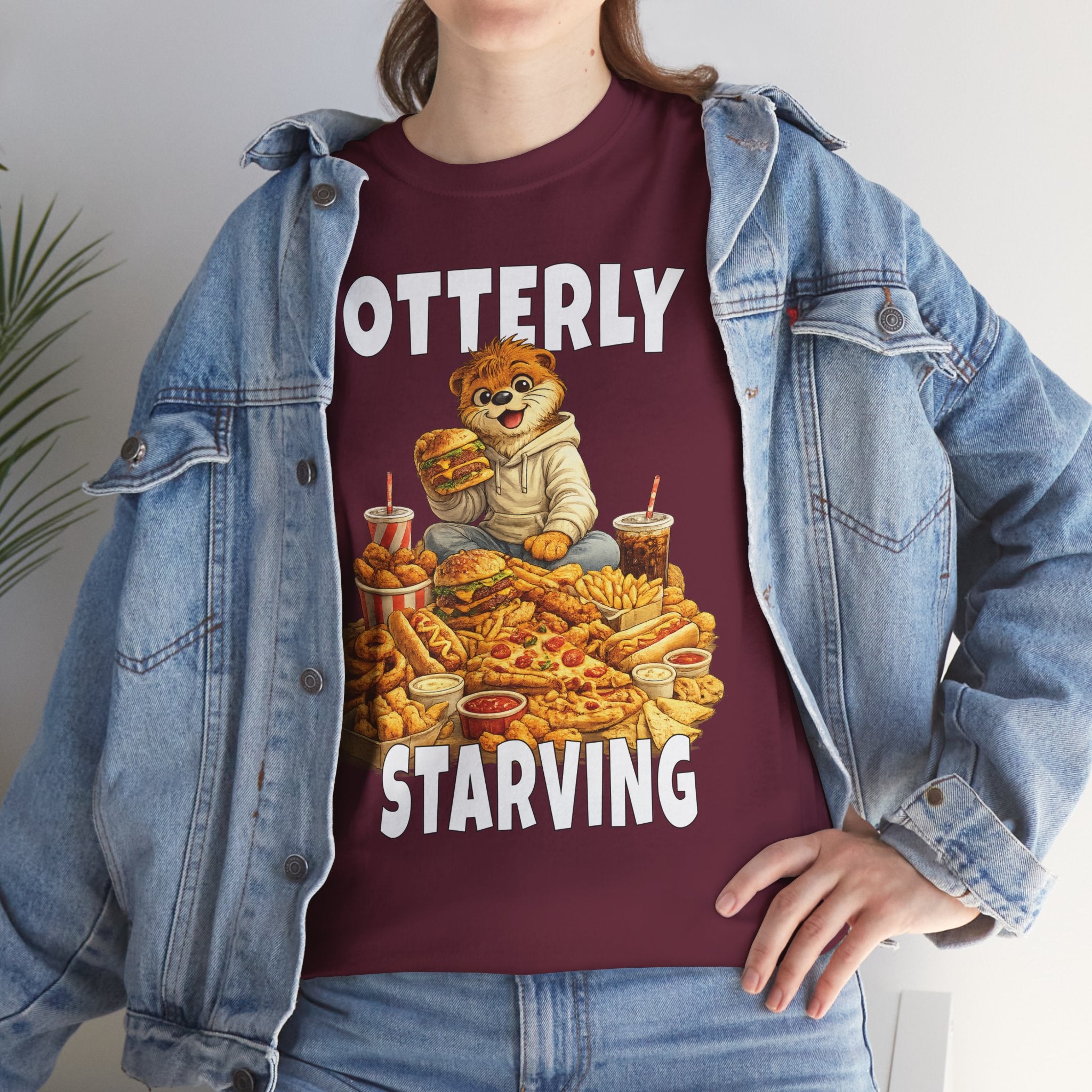 "Otterly Starving" Tee - Otter Series