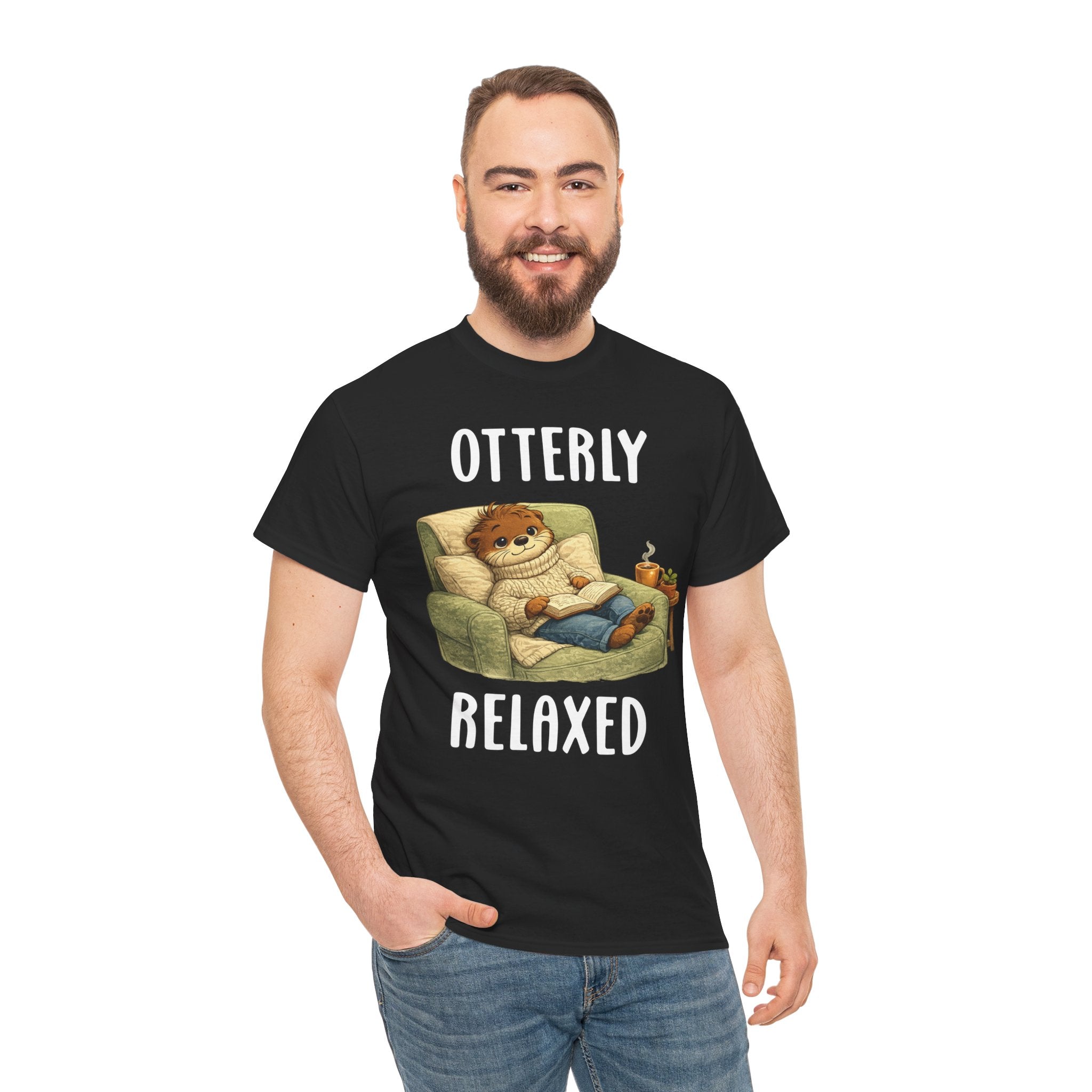 "Otterly Relaxed" Tee - Otter Series