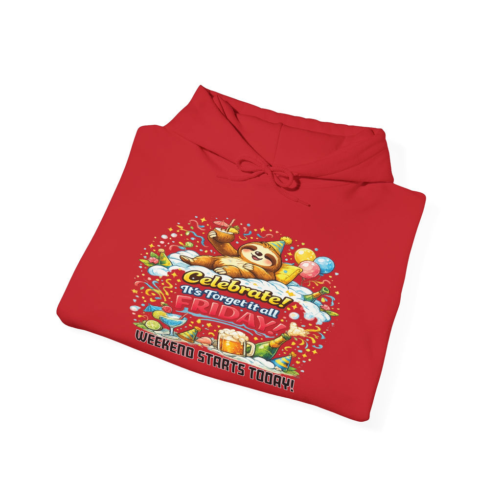 Friday - Procrastination Sloth Series Hoodie
