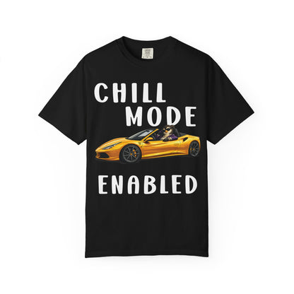 Chill Mode Enabled Girl T-shirt - Penguin Series