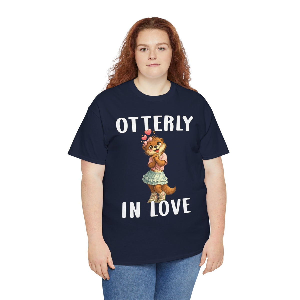 "Otterly In Love" Girl Tee - Otter Series