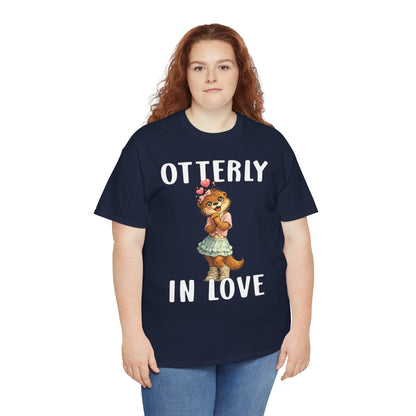 "Otterly In Love" Girl Tee - Otter Series