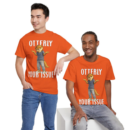"Otterly Your Issue" Boy Tee - Otter Series