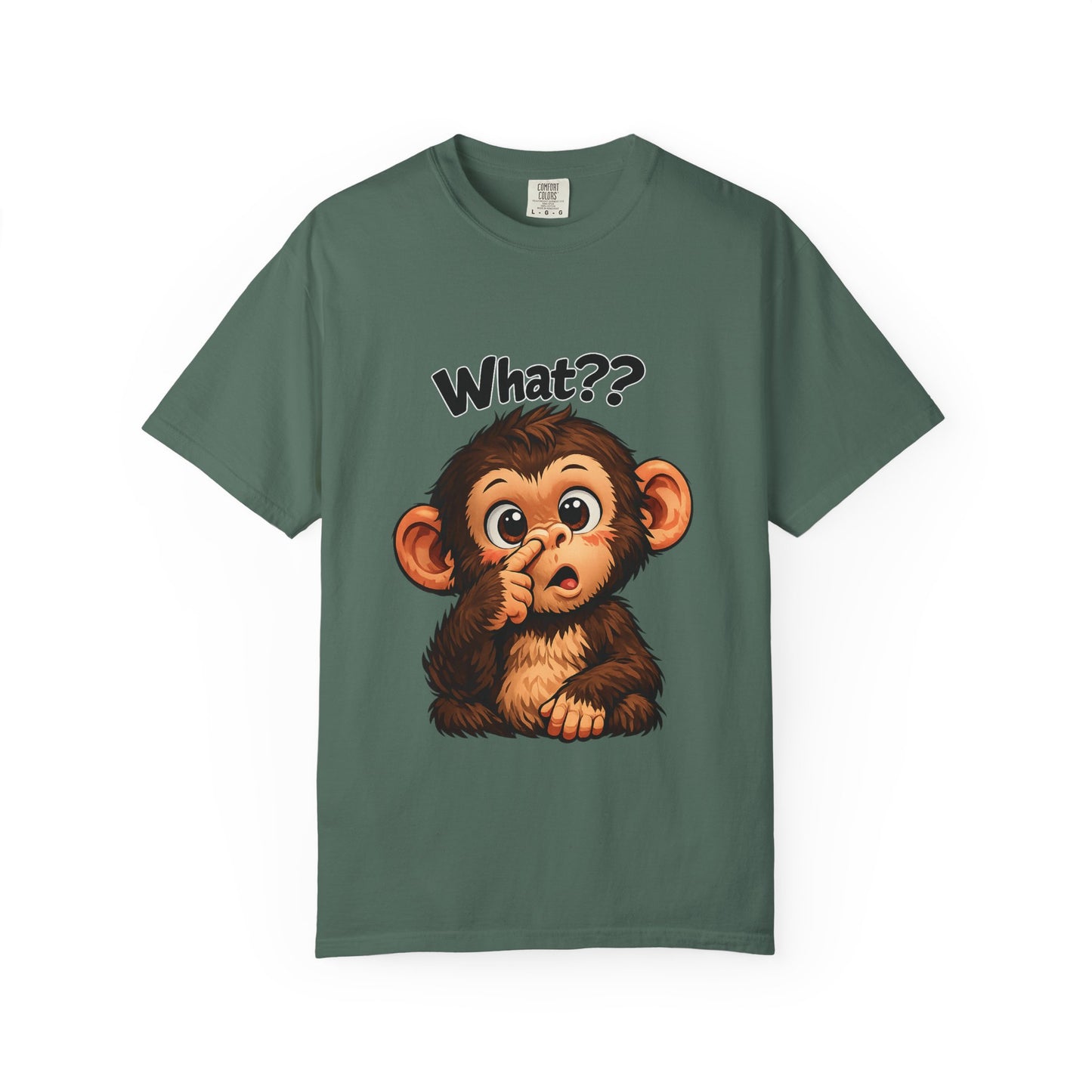 Monkey Says "What?" T-shirt