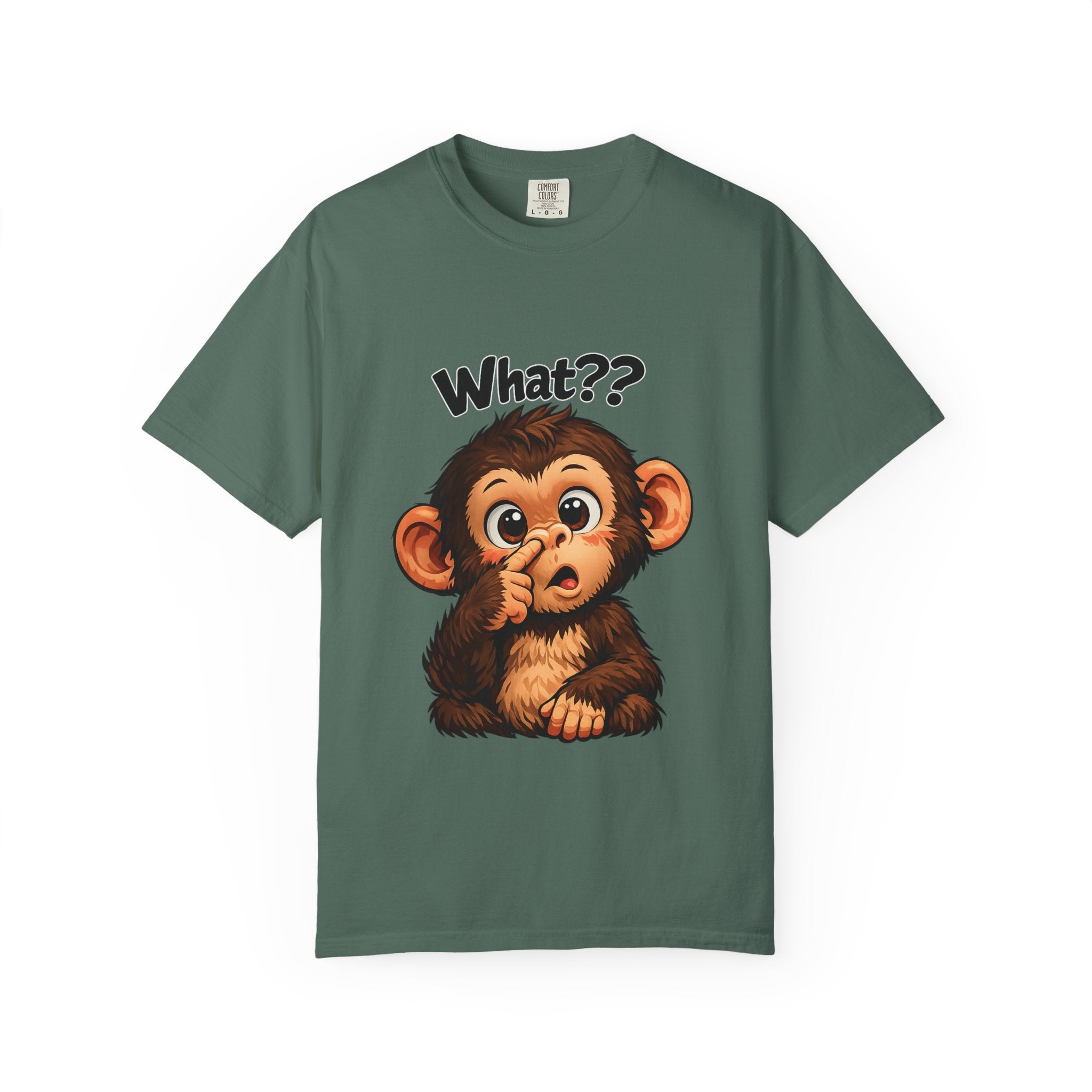Monkey Says "What?" T-shirt