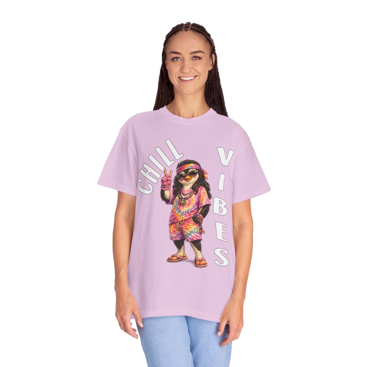 Chill Vibes Girl T-shirt - Penguin Series