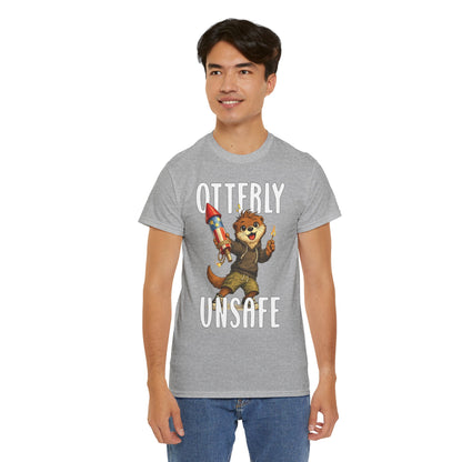 "Otterly Unsafe" Tee - Otter Series
