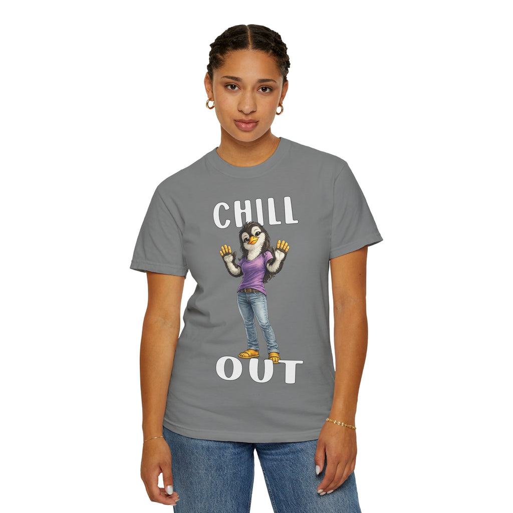 Chill Out Girl T-shirt - Penguin Series