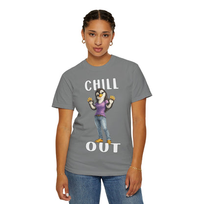 Chill Out Girl T-shirt - Penguin Series