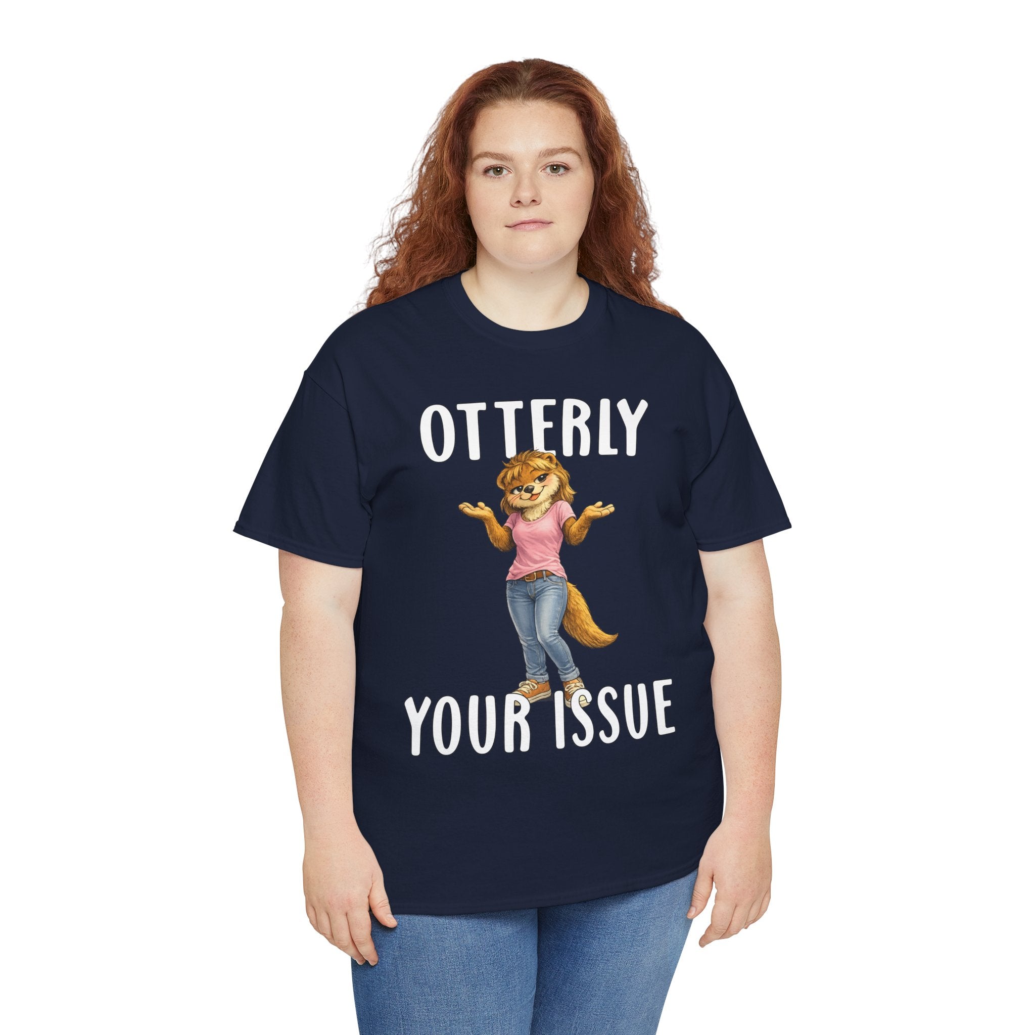 "Otterly Your Issue" Girl Tee - Otter Series