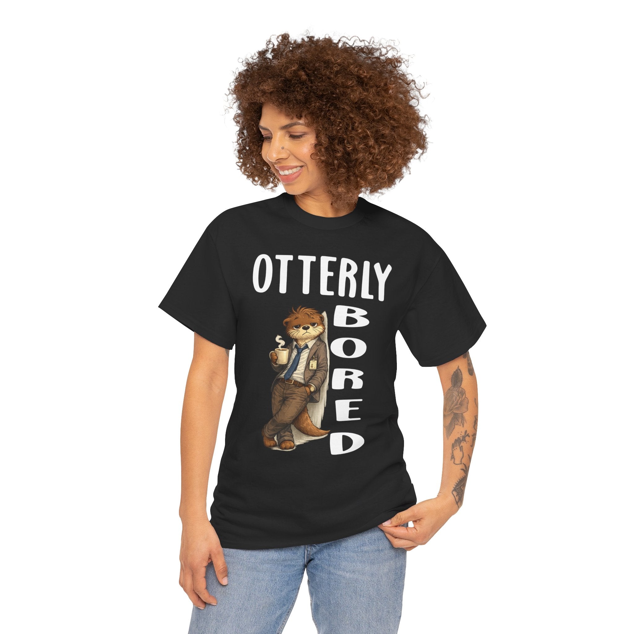 "Otterly Bored" Tee - Otter Series