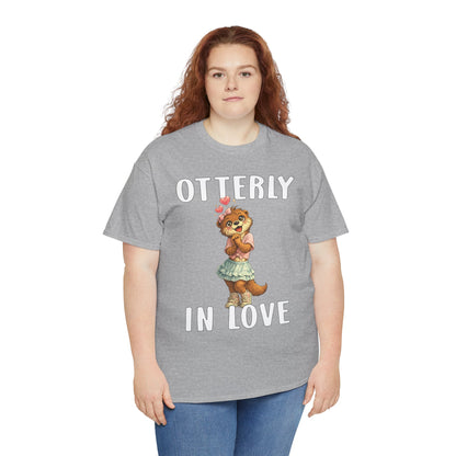 "Otterly In Love" Girl Tee - Otter Series