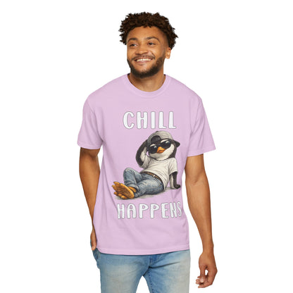 Chill Happens Boy T-shirt - Penguin Series
