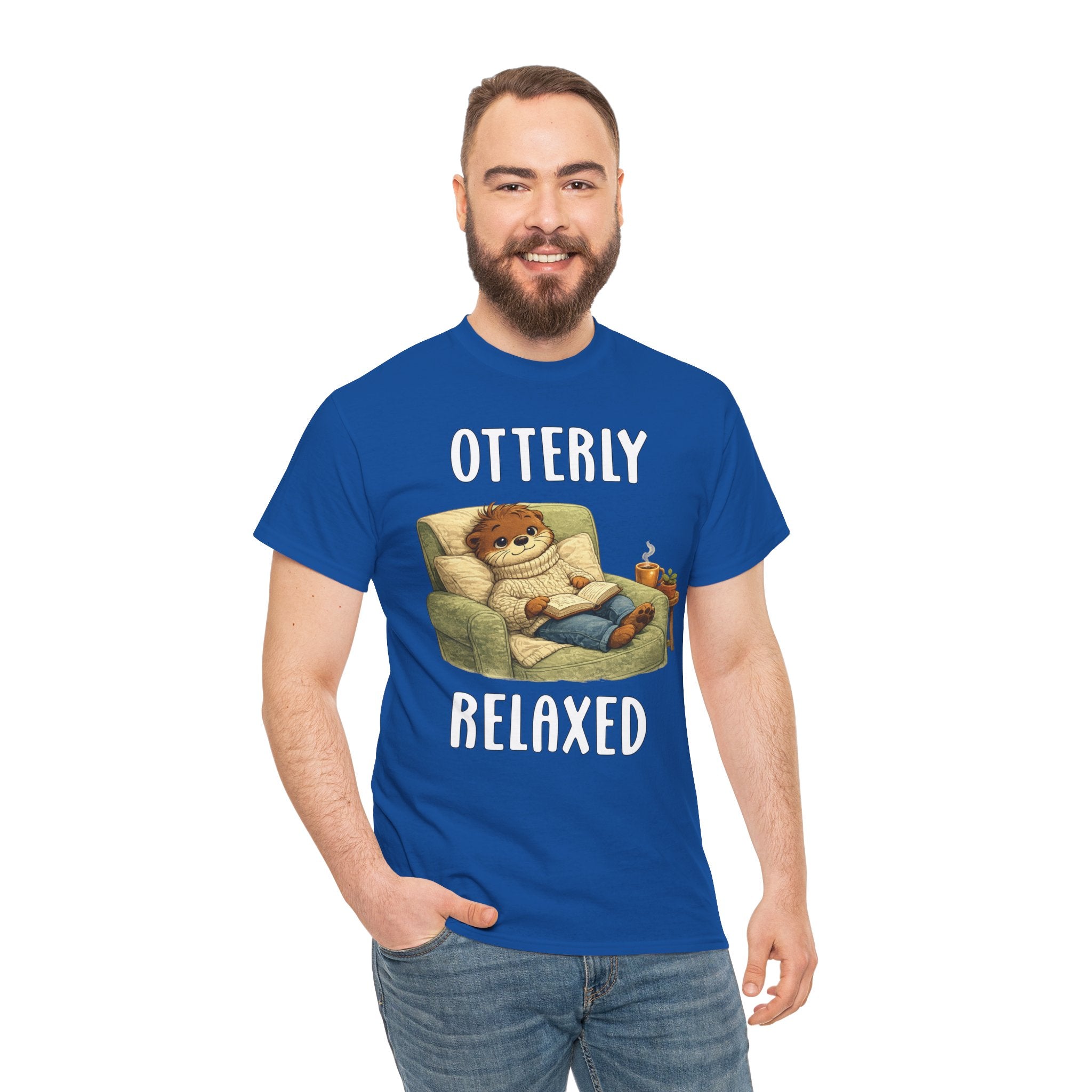 "Otterly Relaxed" Tee - Otter Series