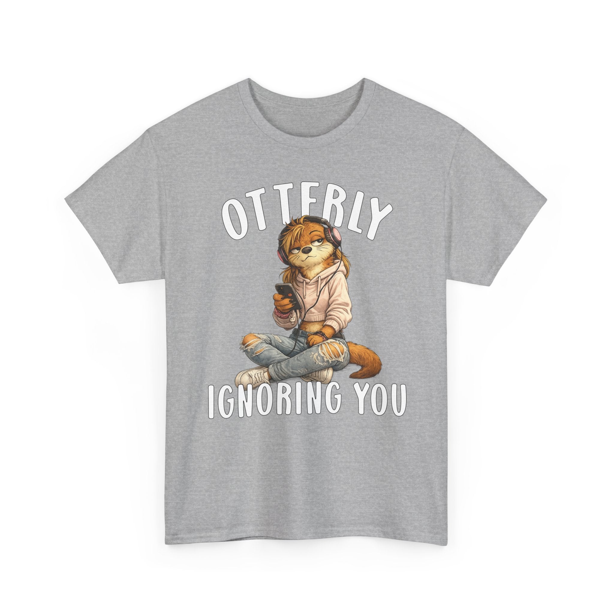 "Otterly Ignoring You" TeenGirl Tee - Otter Series