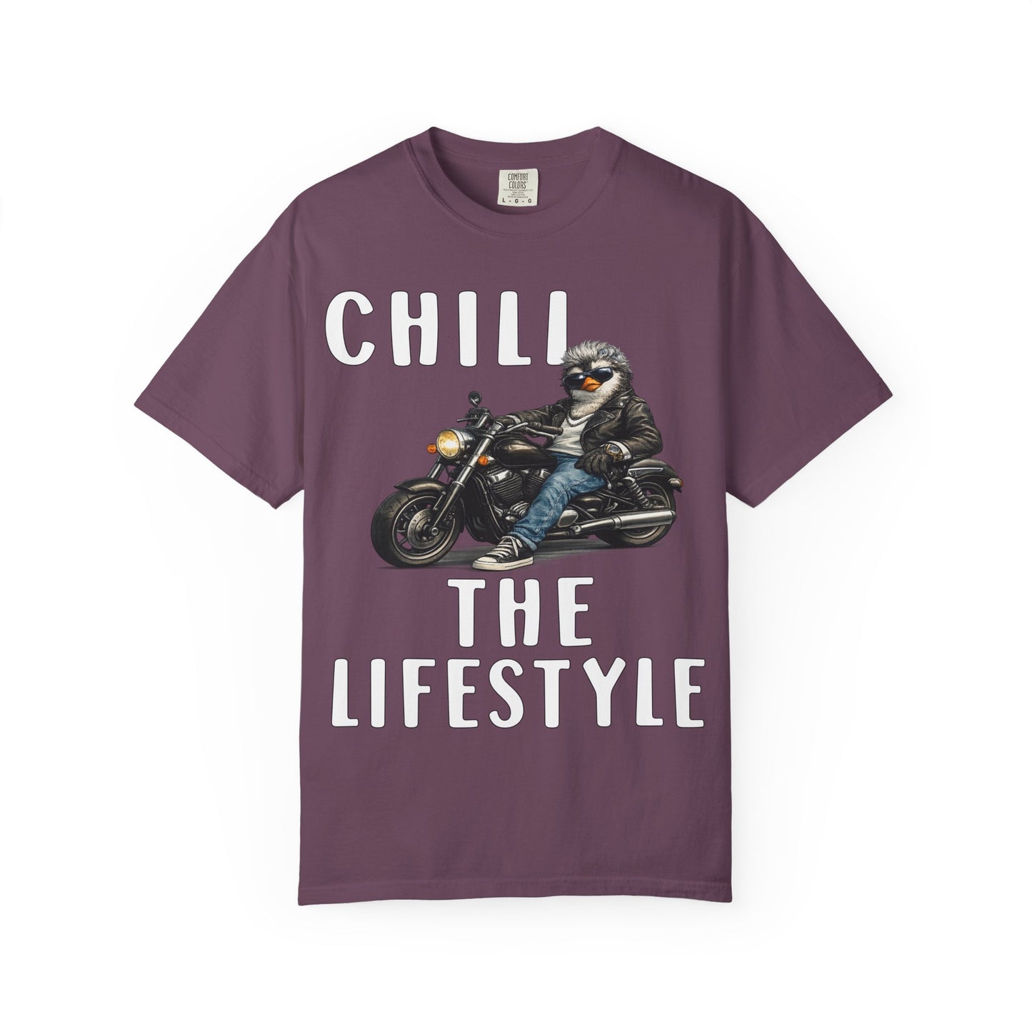 Chill The Lifestyle Grandpa T-shirt -  Penguin Series