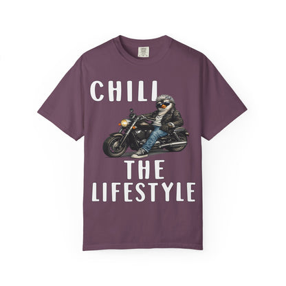 Chill The Lifestyle Grandpa T-shirt -  Penguin Series
