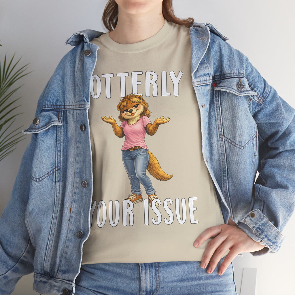 "Otterly Your Issue" Girl Tee - Otter Series
