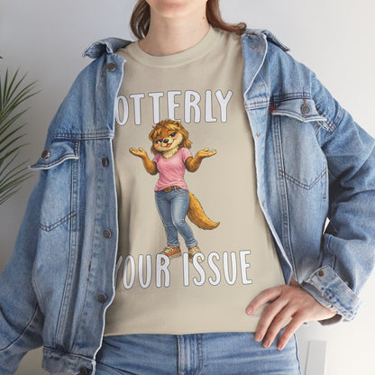 "Otterly Your Issue" Girl Tee - Otter Series