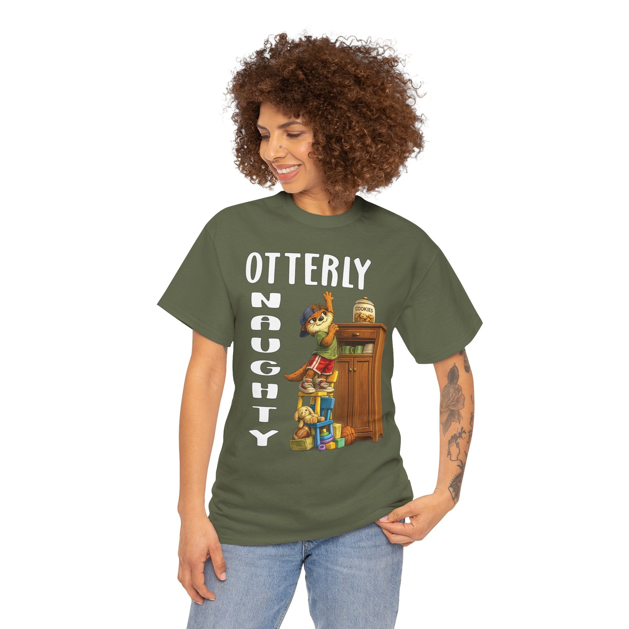 "Otterly Naughty" Tee - Otter series