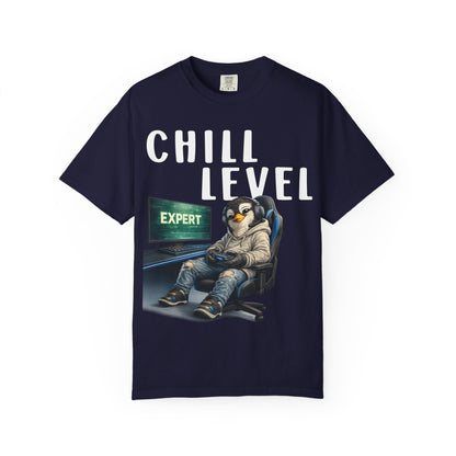 Chill Level Expert Boy T-shirt - Penguin Series