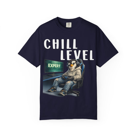 Chill Level Expert Boy T-shirt - Penguin Series
