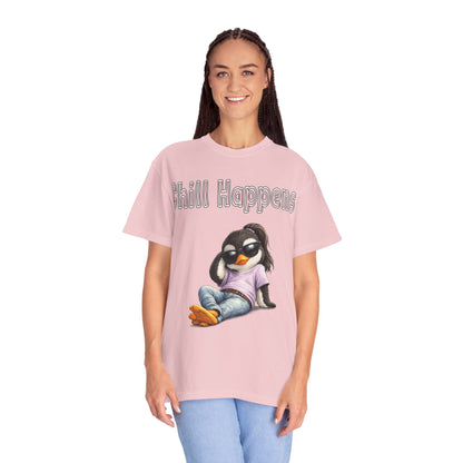 "Chill Happens" T-shirt Penguin Series