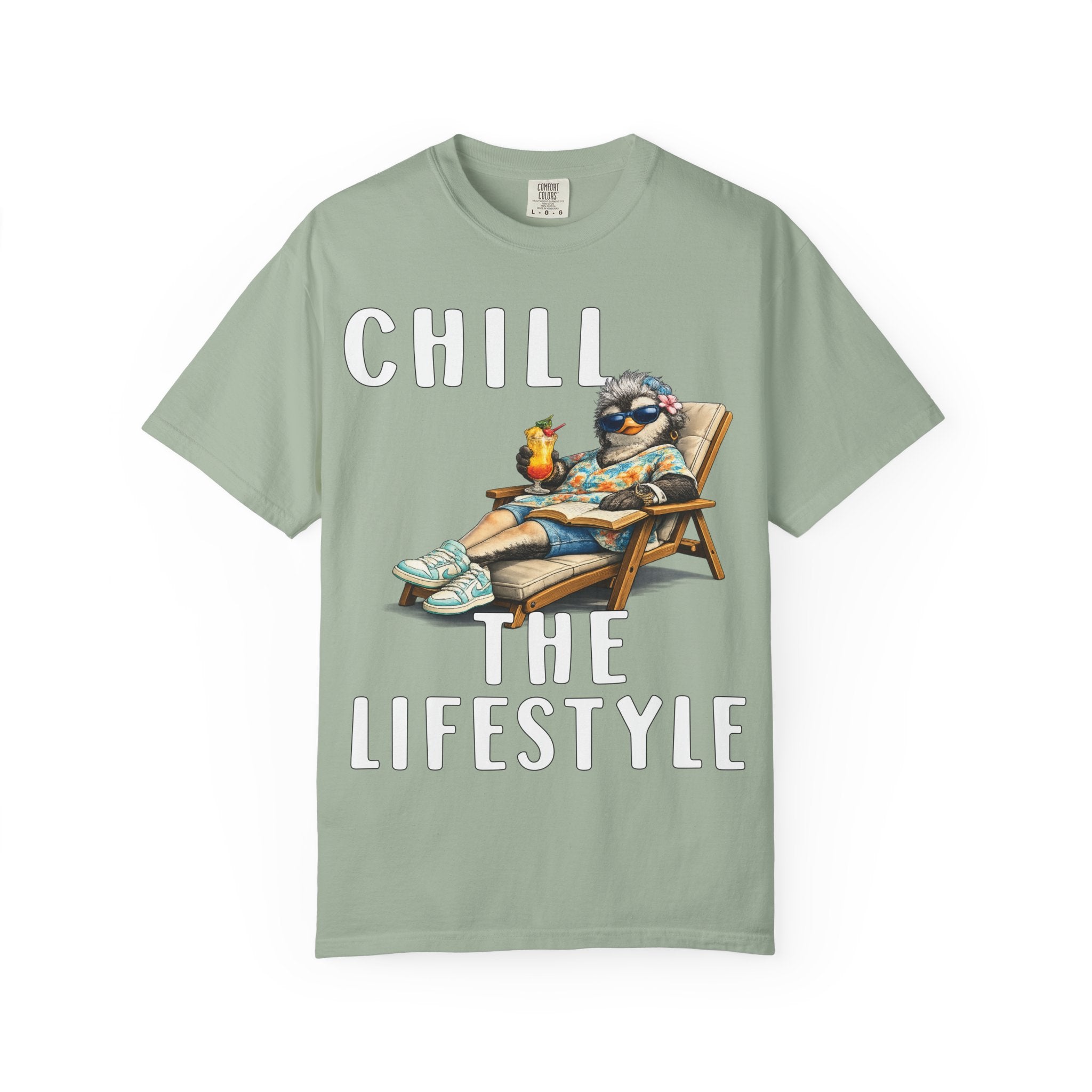Chill The Lifestyle Grandma T-shirt - Penguin Series