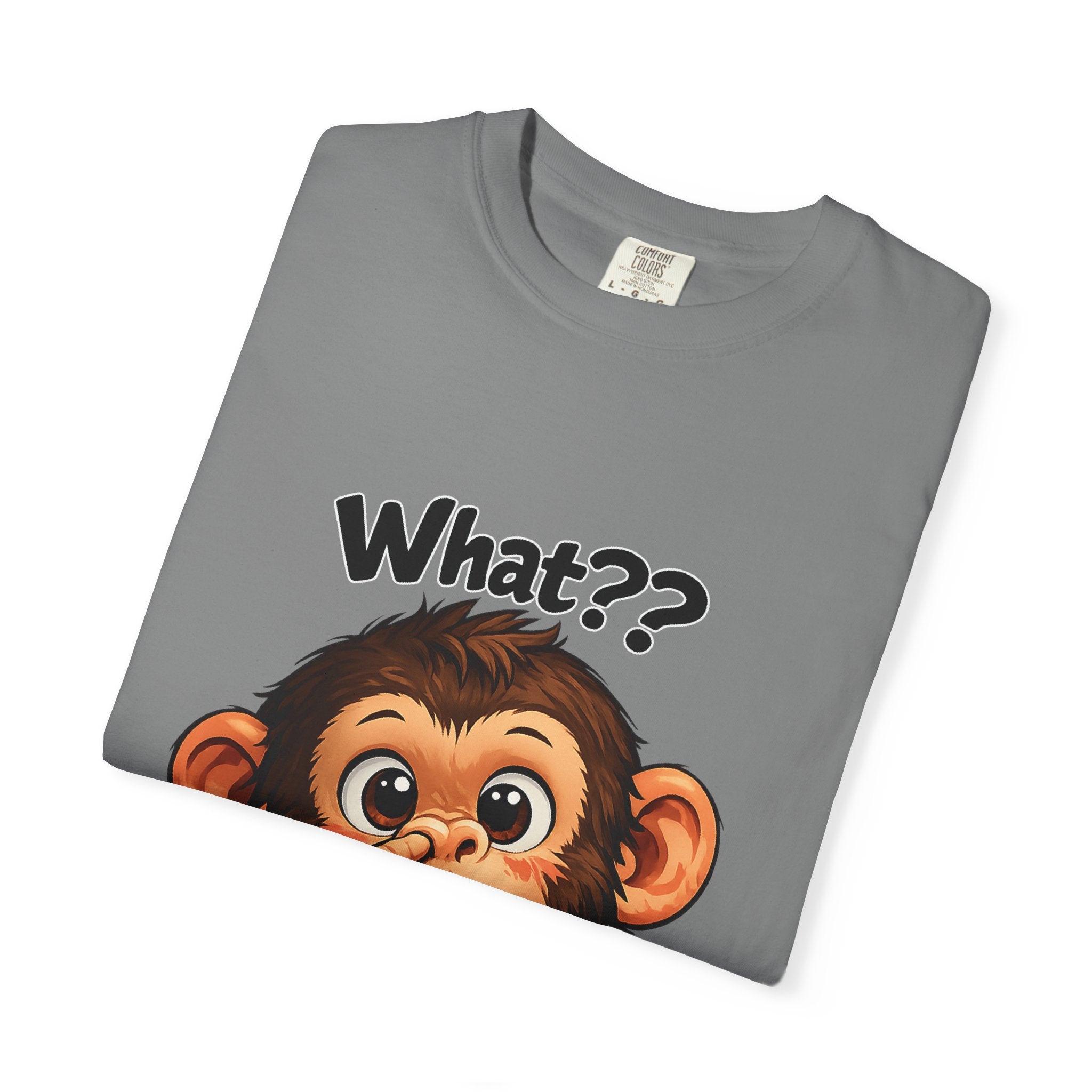 Monkey Says "What?" T-shirt