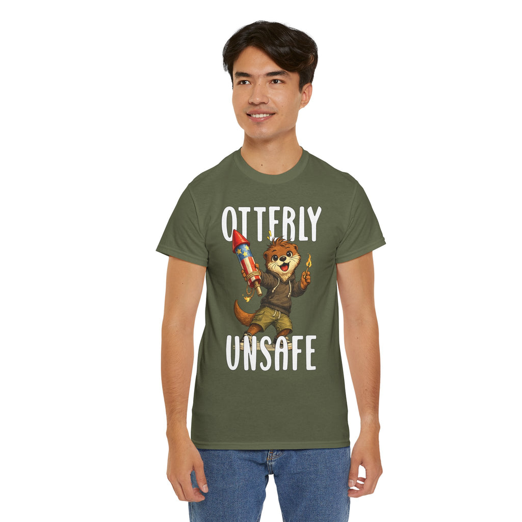 "Otterly Unsafe" Tee - Otter Series