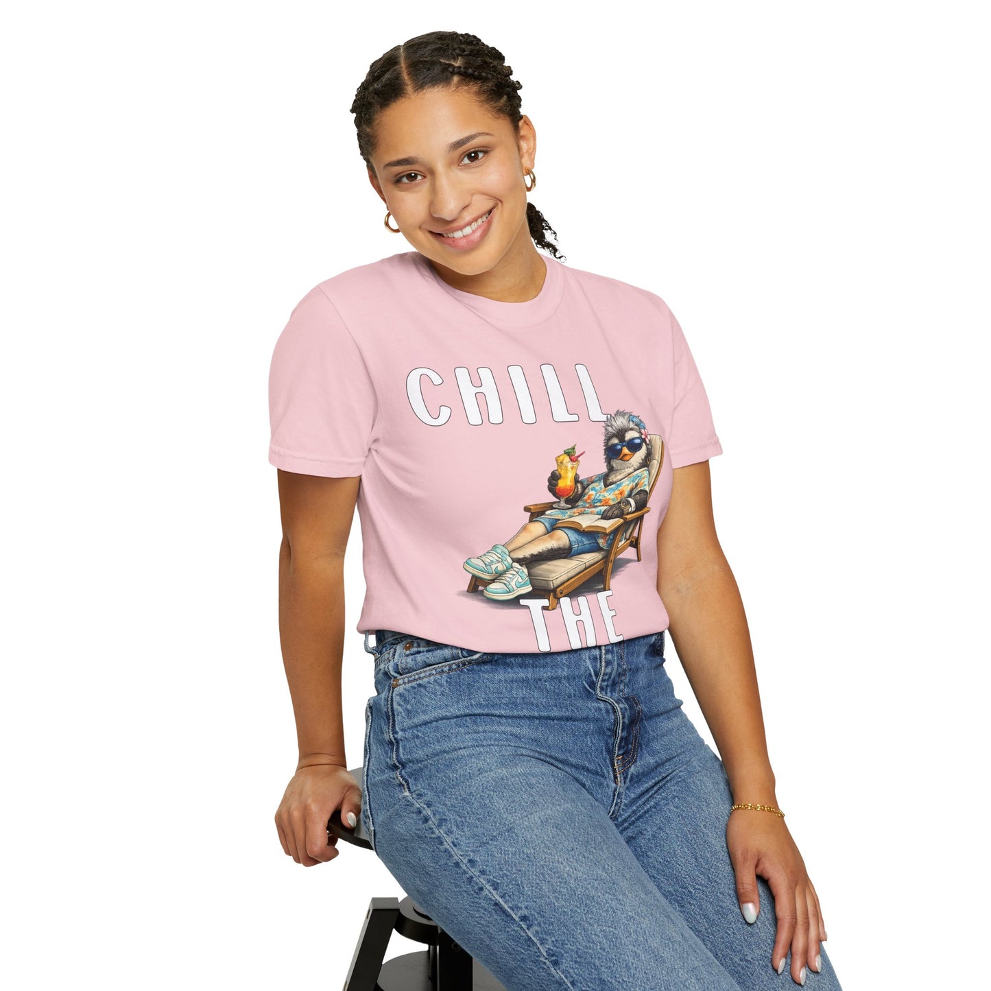 Chill The Lifestyle Grandma T-shirt - Penguin Series