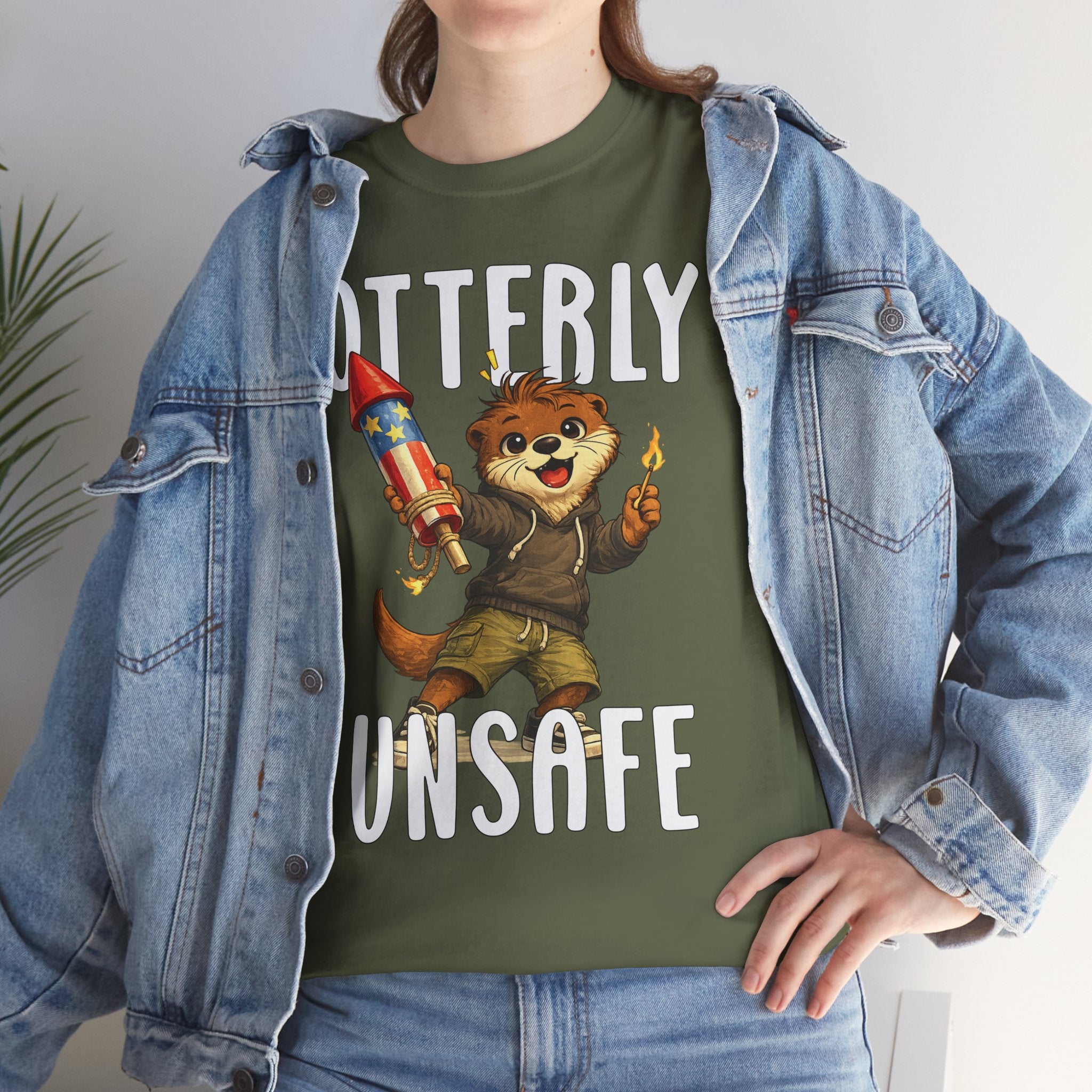 "Otterly Unsafe" Tee - Otter Series