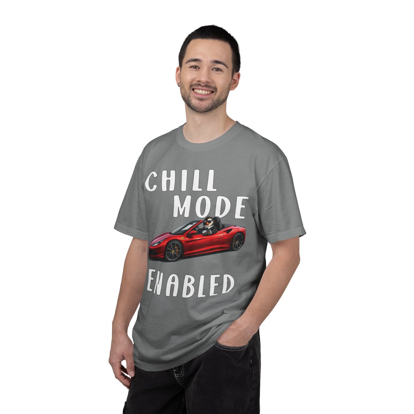 Chill Mode Enabled Boy T-shirt - Penguin Series