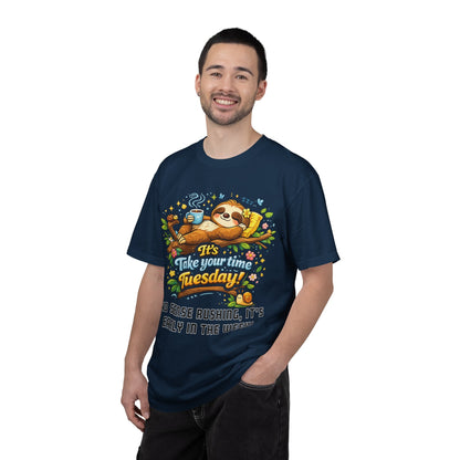 Tuesday - Procrastination Sloth Series T-shirt