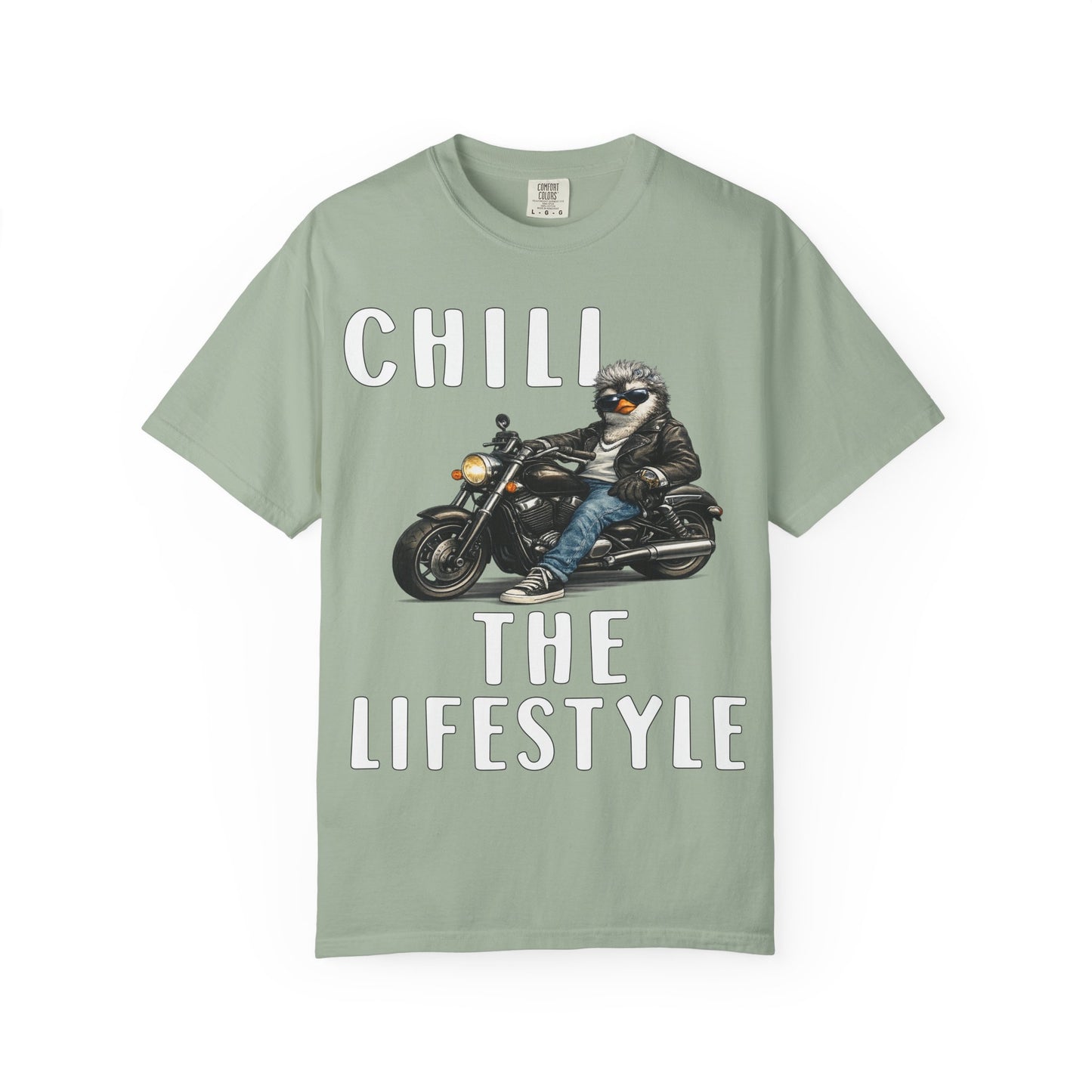 Chill The Lifestyle Grandpa T-shirt -  Penguin Series