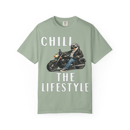 Chill The Lifestyle Grandpa T-shirt -  Penguin Series