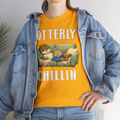 "Otterly Chillin'" Tee - Otter Series